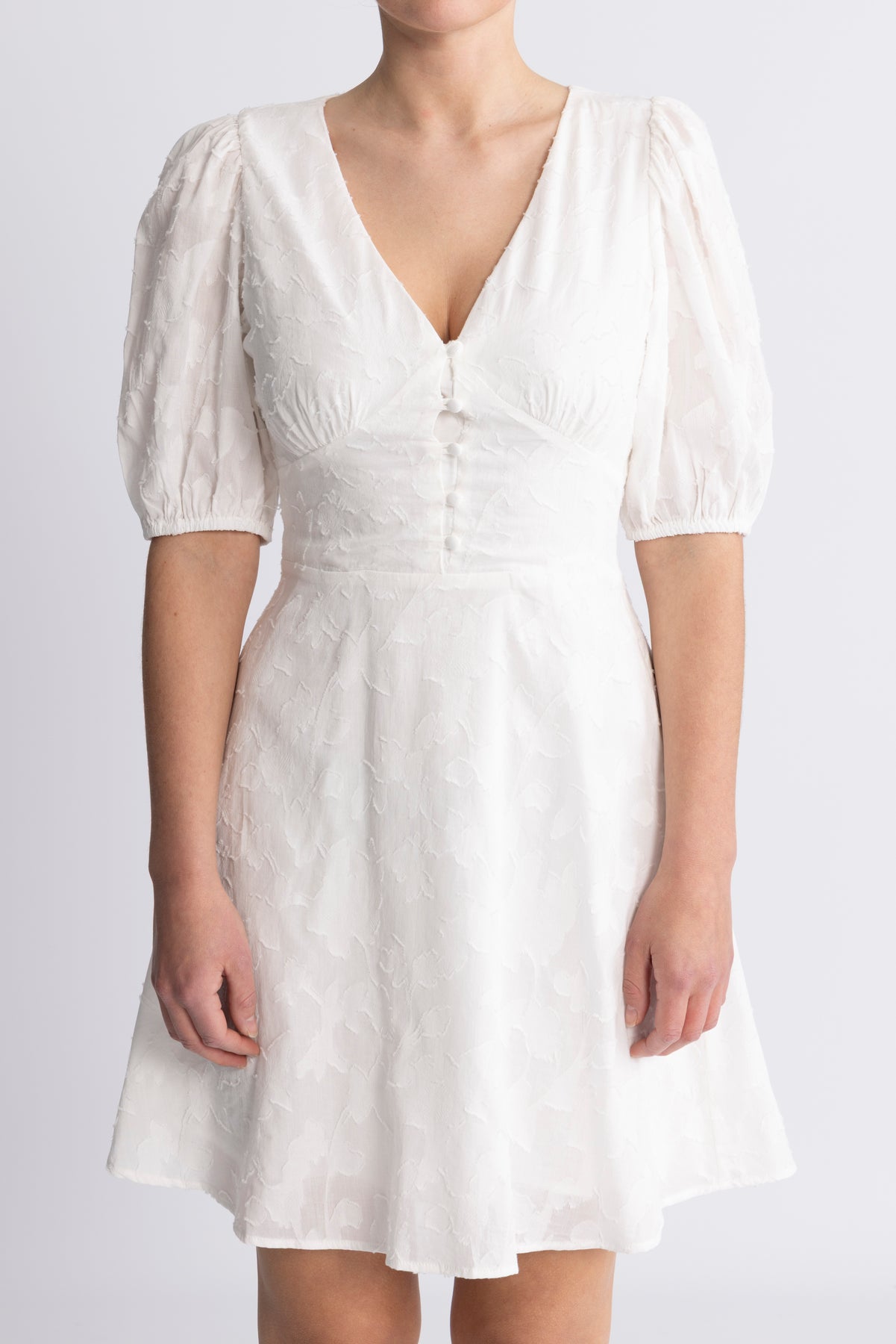 Carin Dress - White