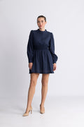 Selene Dress - Marinblå