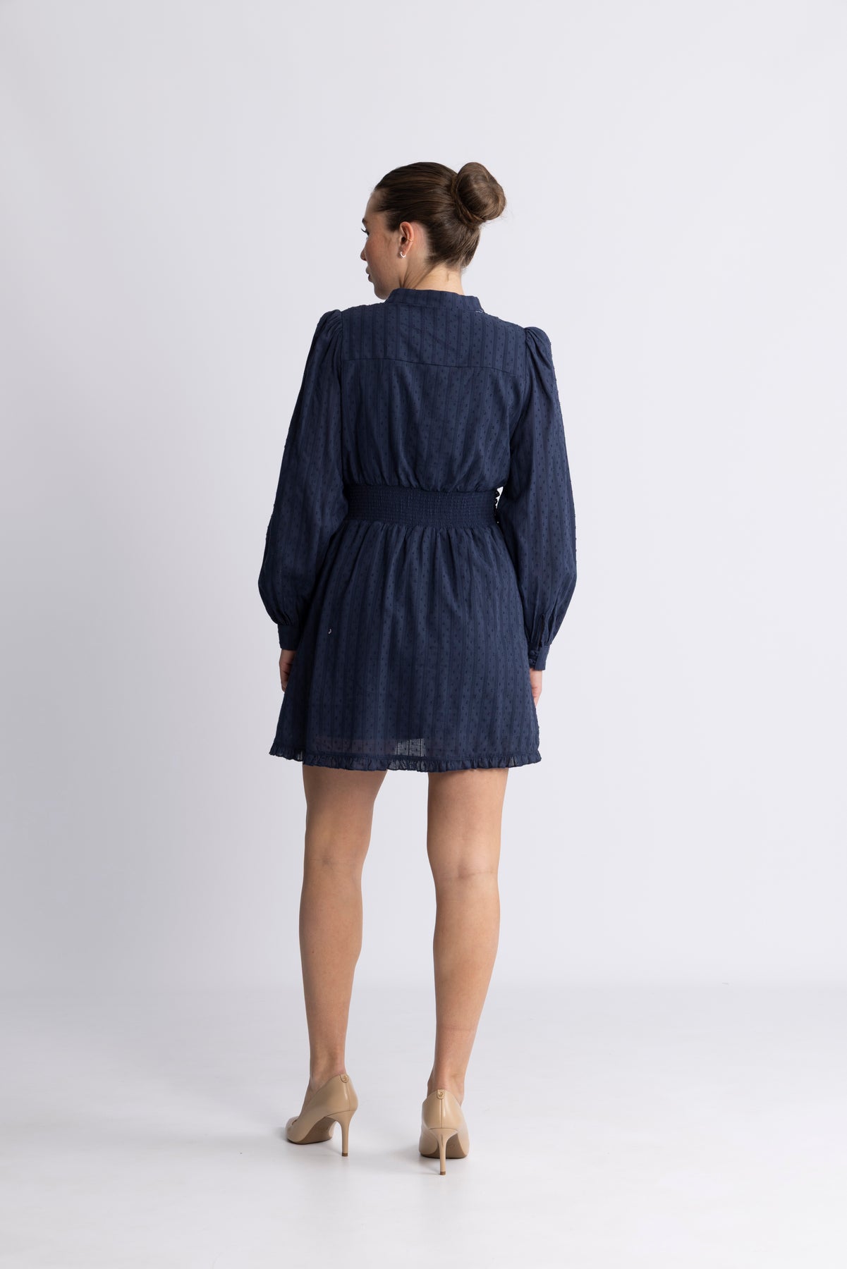 Selene Dress - Marinblå