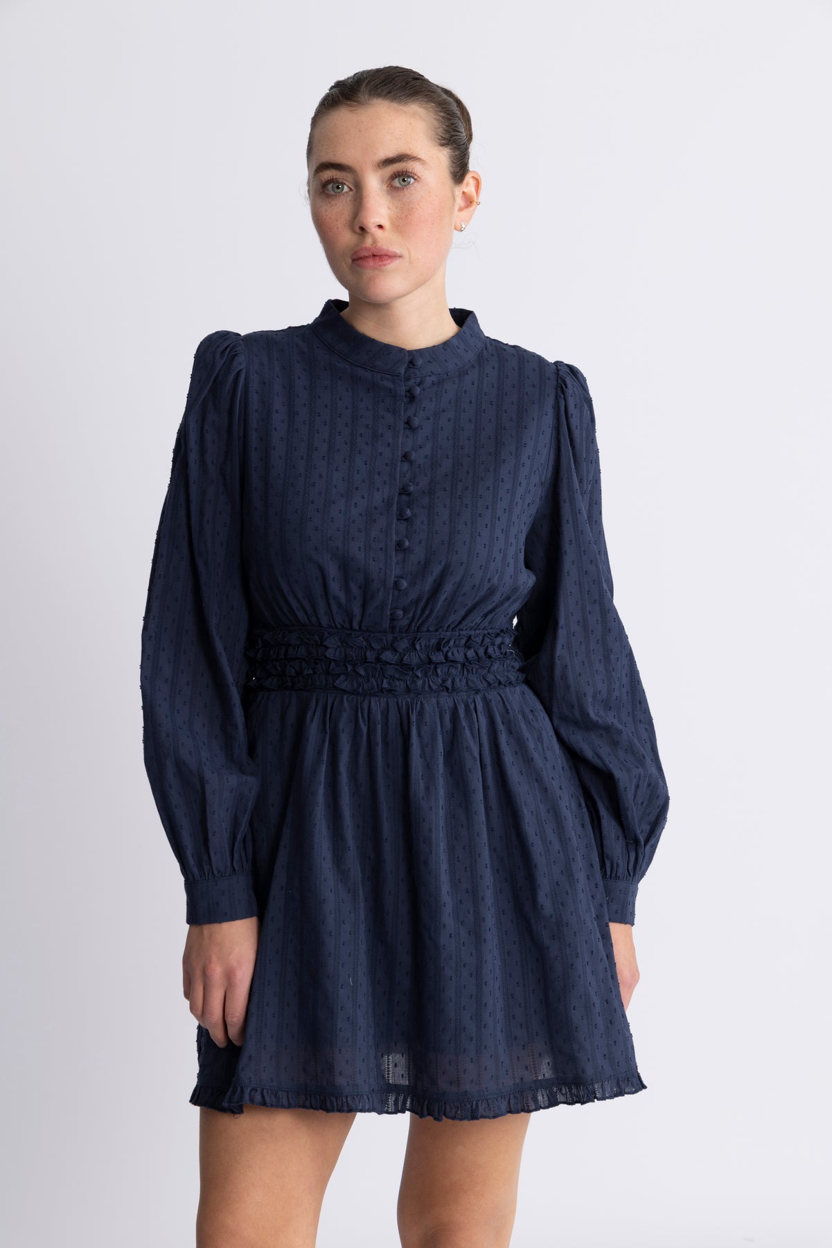 Selene Dress - Marinblå