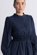 Selene Dress - Marinblå