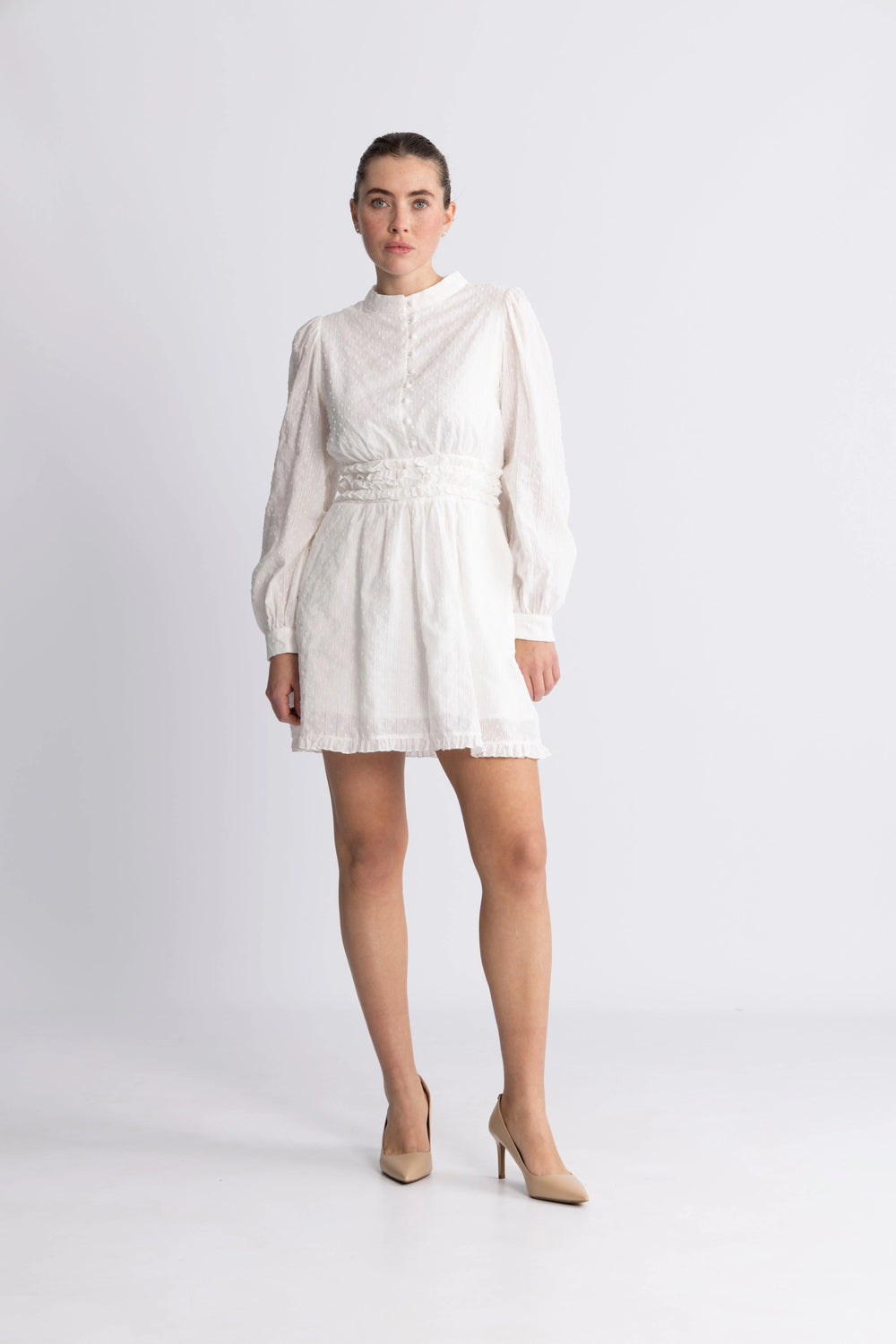 Selene Dress - White