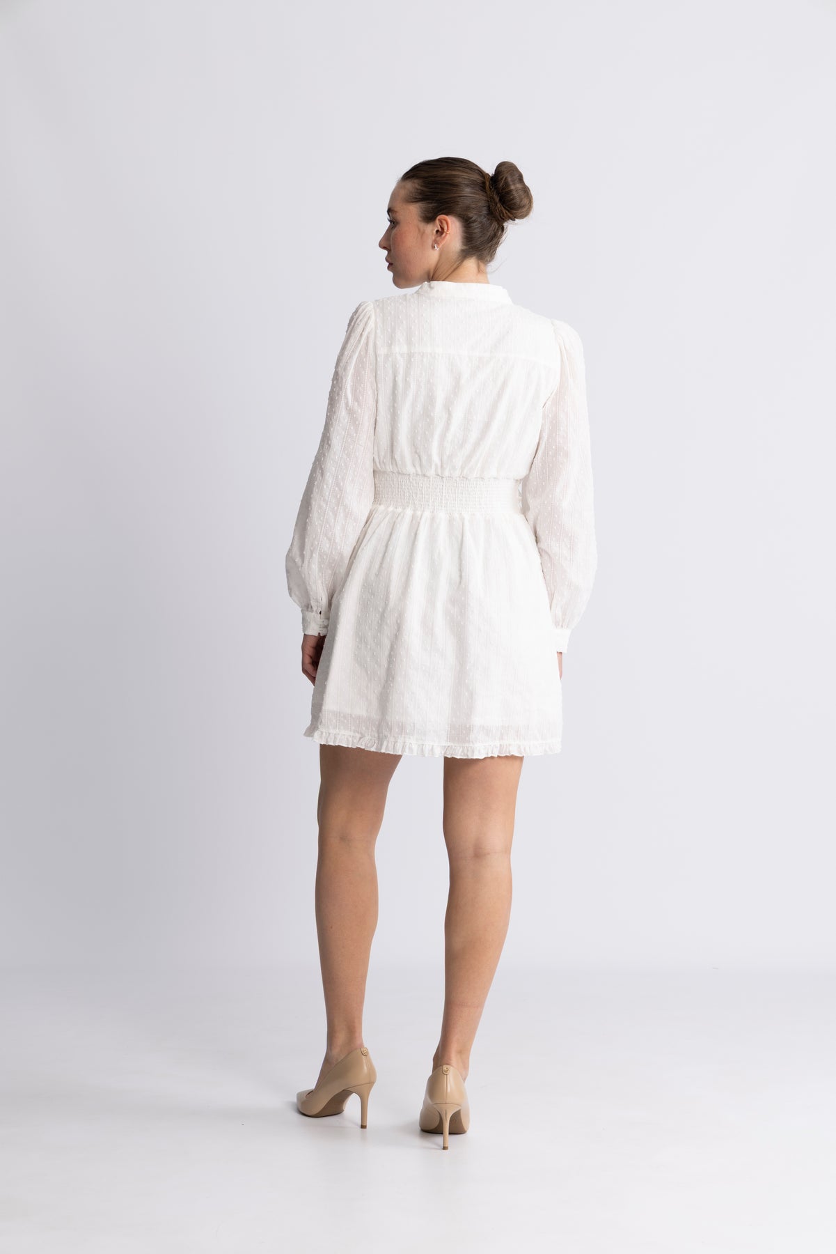 Selene Dress - Vit