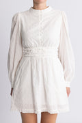 Selene Dress - Vit