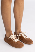 Biafrede Sneaker Suede & Faux Leather - Cognac