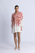 Yascleo Ls Dress - Birch Cleo Print