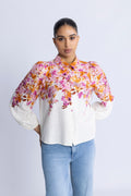 Yascleo LS Skjorta - Birch Cleo Print