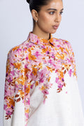 Yascleo LS Skjorta - Birch Cleo Print