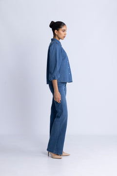 Ballariziw Shirt - Blue Denim