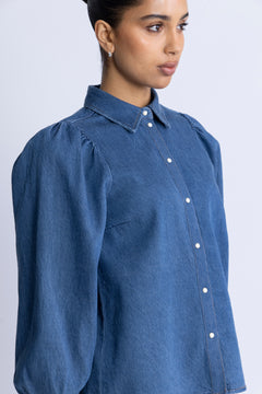 Ballariziw Shirt - Blue Denim