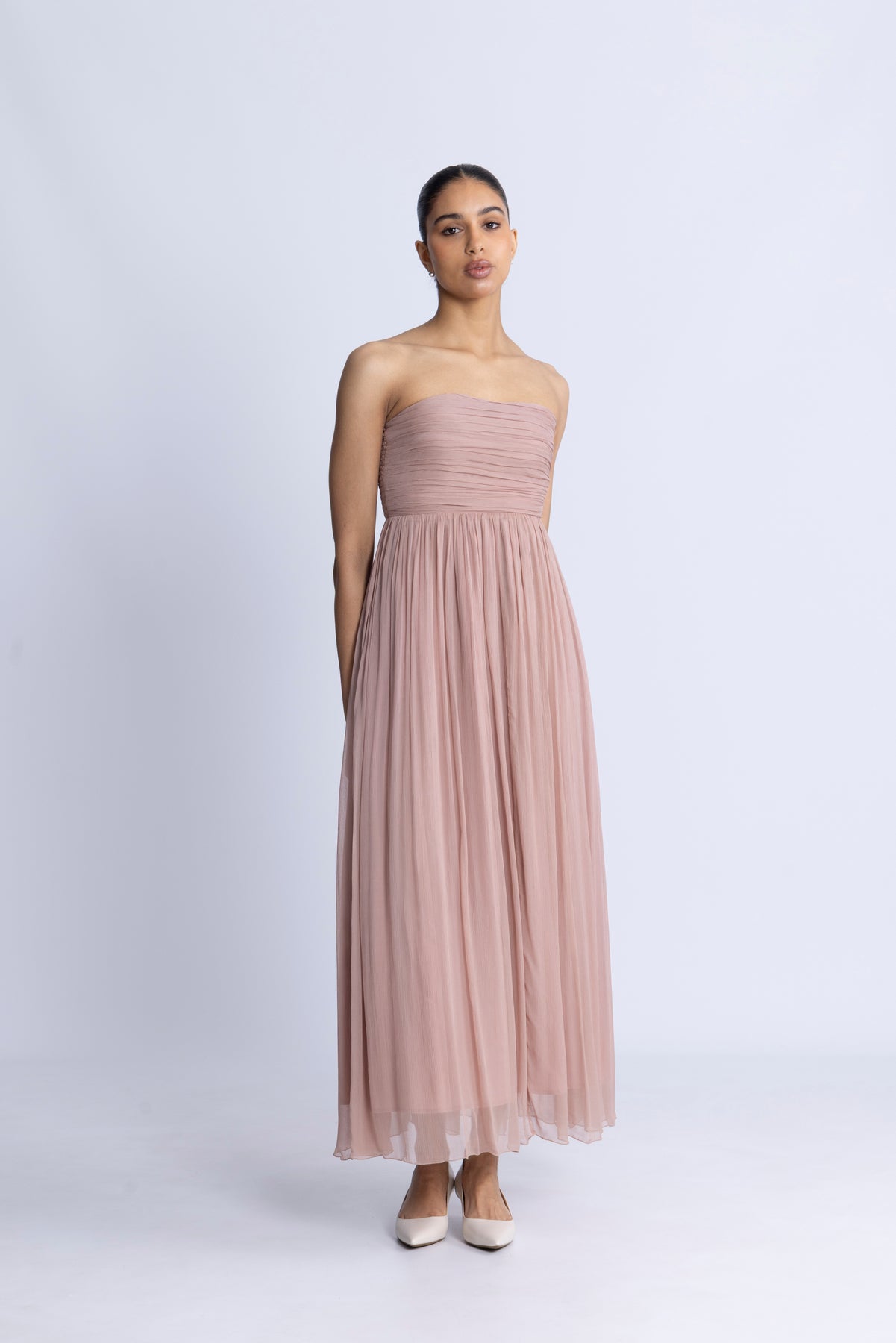 Amalfi Dress - Warm Taupe