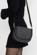 Christina Lux - Fabric/Leather Black