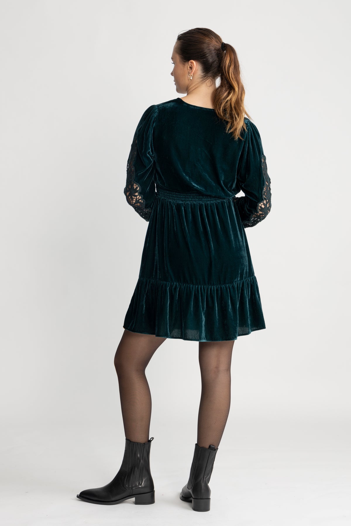 Alison Dress - Teal