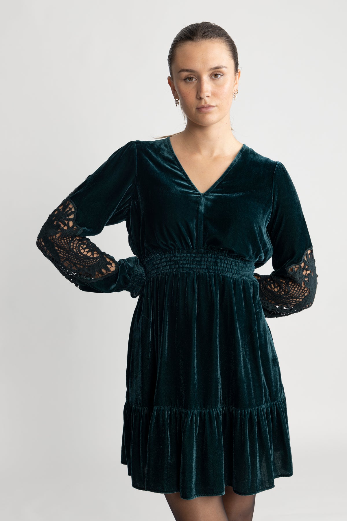 Alison Dress - Teal