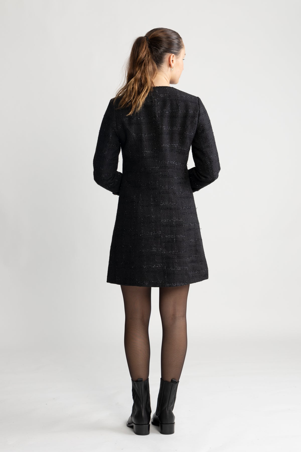 Yasjulia Ls Dress - Black