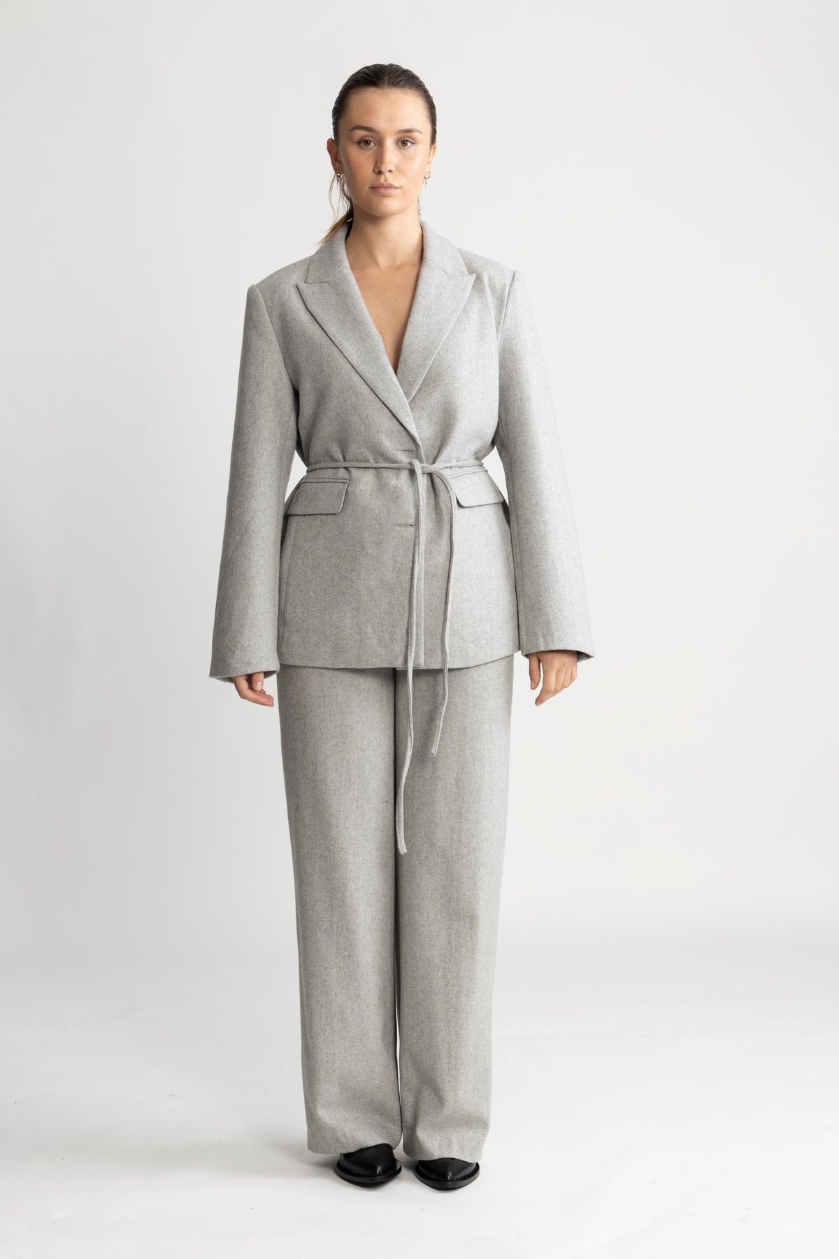 Evelyn Blazer - Light Grey
