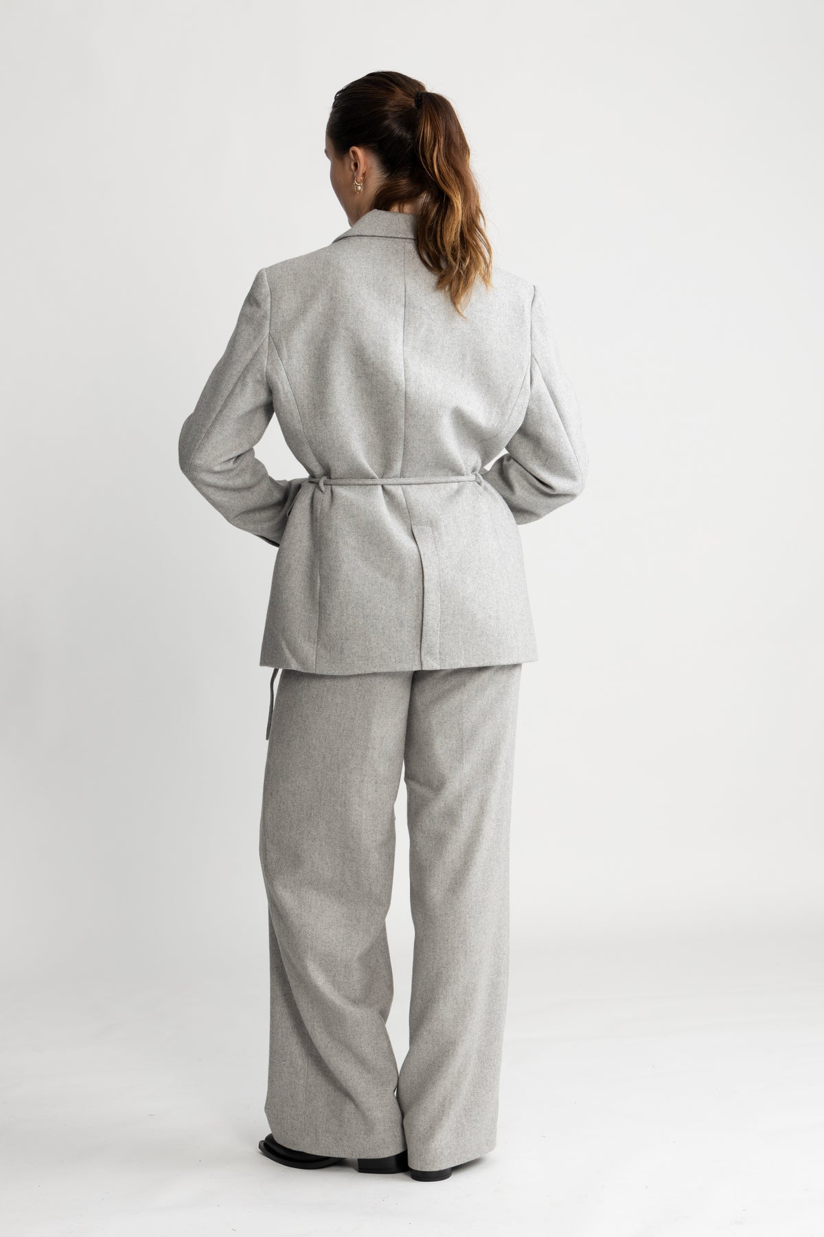 Evelyn Trouser - Light Grey