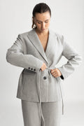 Evelyn Blazer - Light Grey