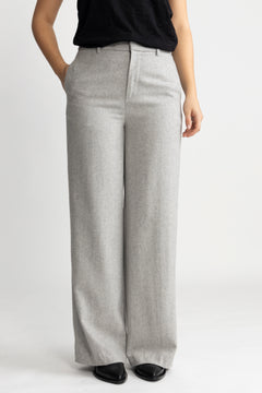 Evelyn Trouser - Light Grey