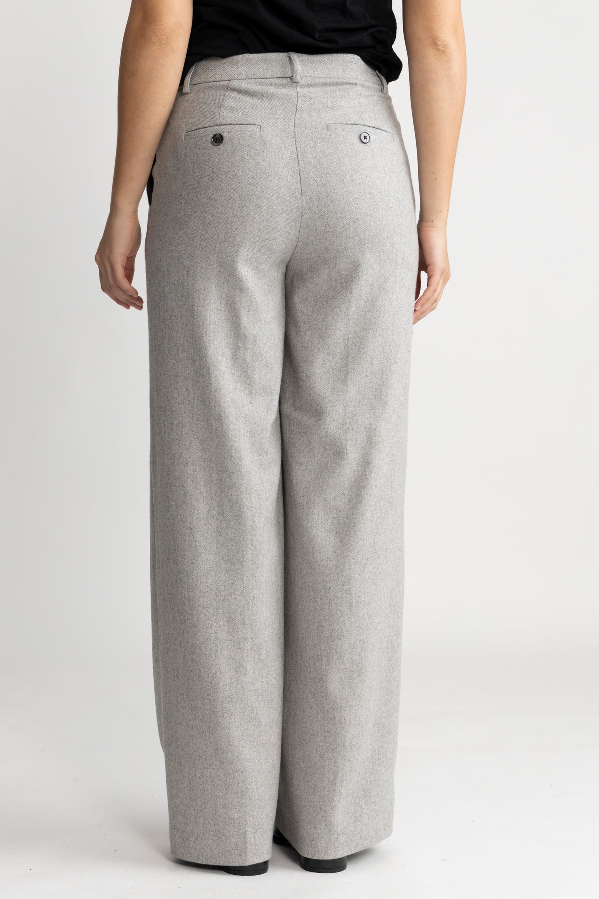 Evelyn Trouser - Light Grey