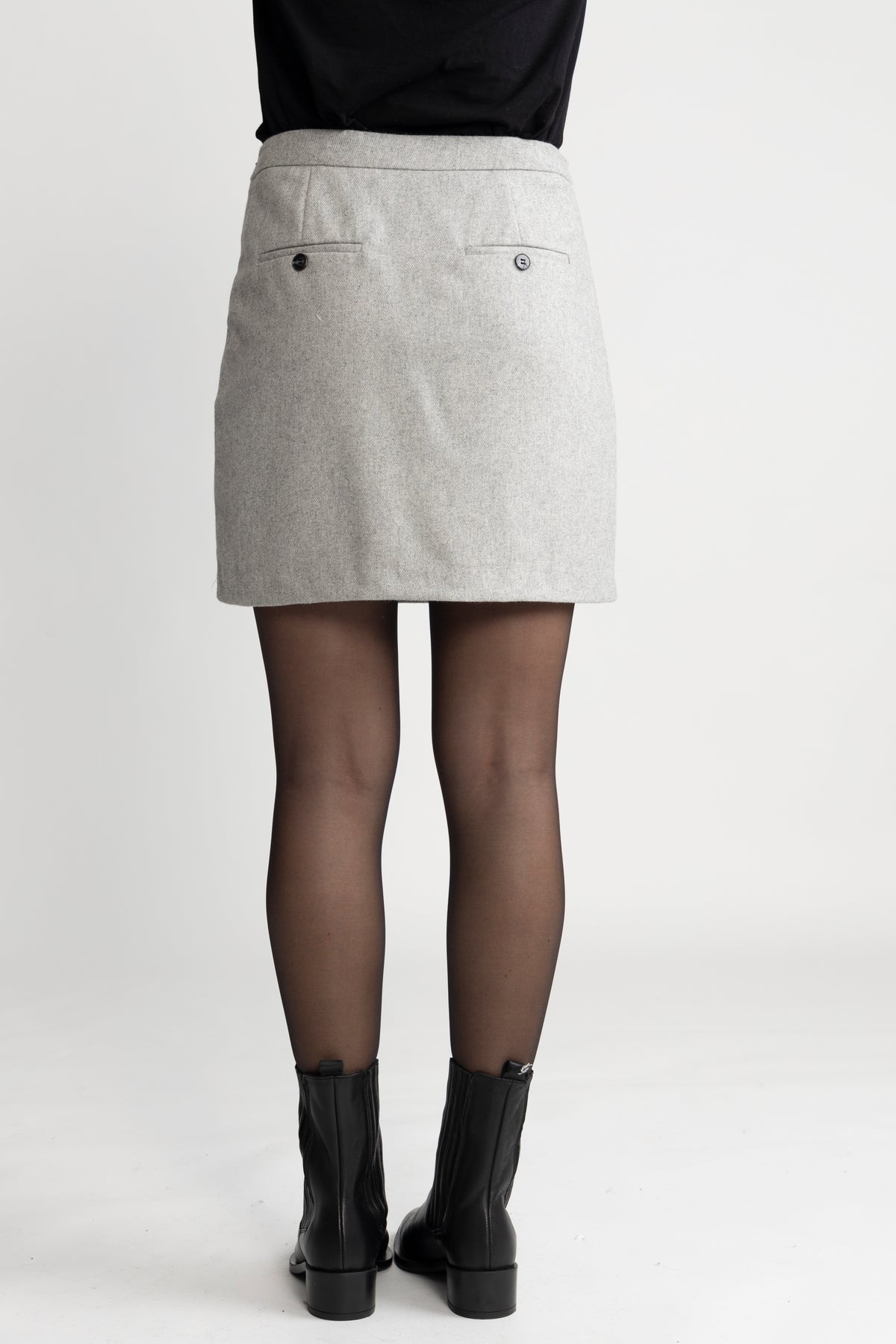 Evelyn Skirt - Light Grey