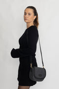 Christina Lux - Fabric/Leather Black
