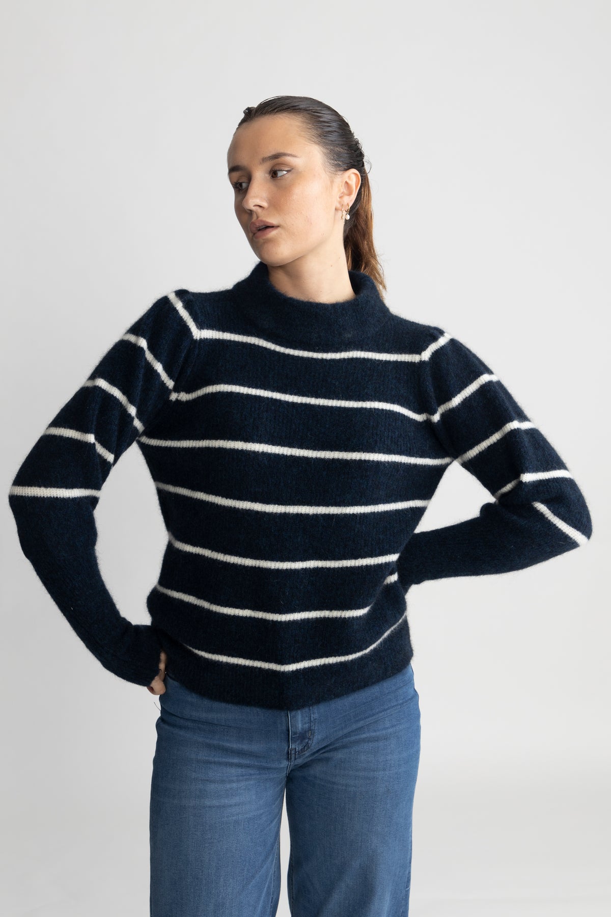 Mara Sweater - Navy