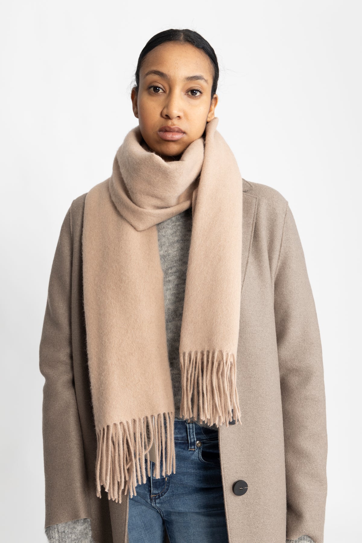 Crystal Edition Scarf - Soft Beige