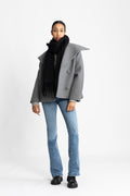 PerryIW Short Coat - Granite Melange