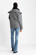 PerryIW Short Coat - Granite Melange