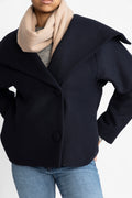 PerryIW Short Coat - Marine Blue