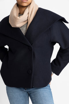 PerryIW Short Coat - Marine Blue