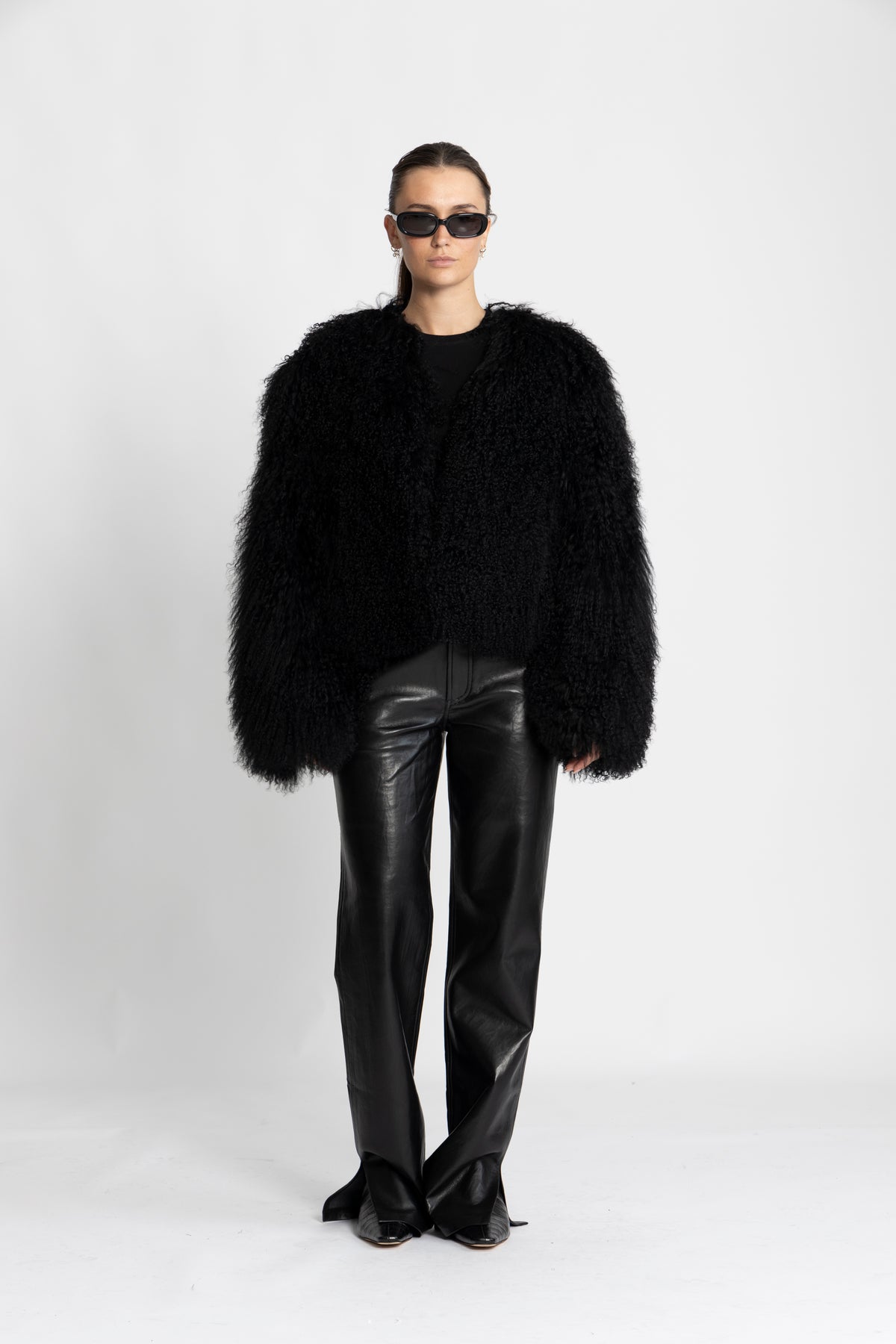All Night Jacket Short - Black