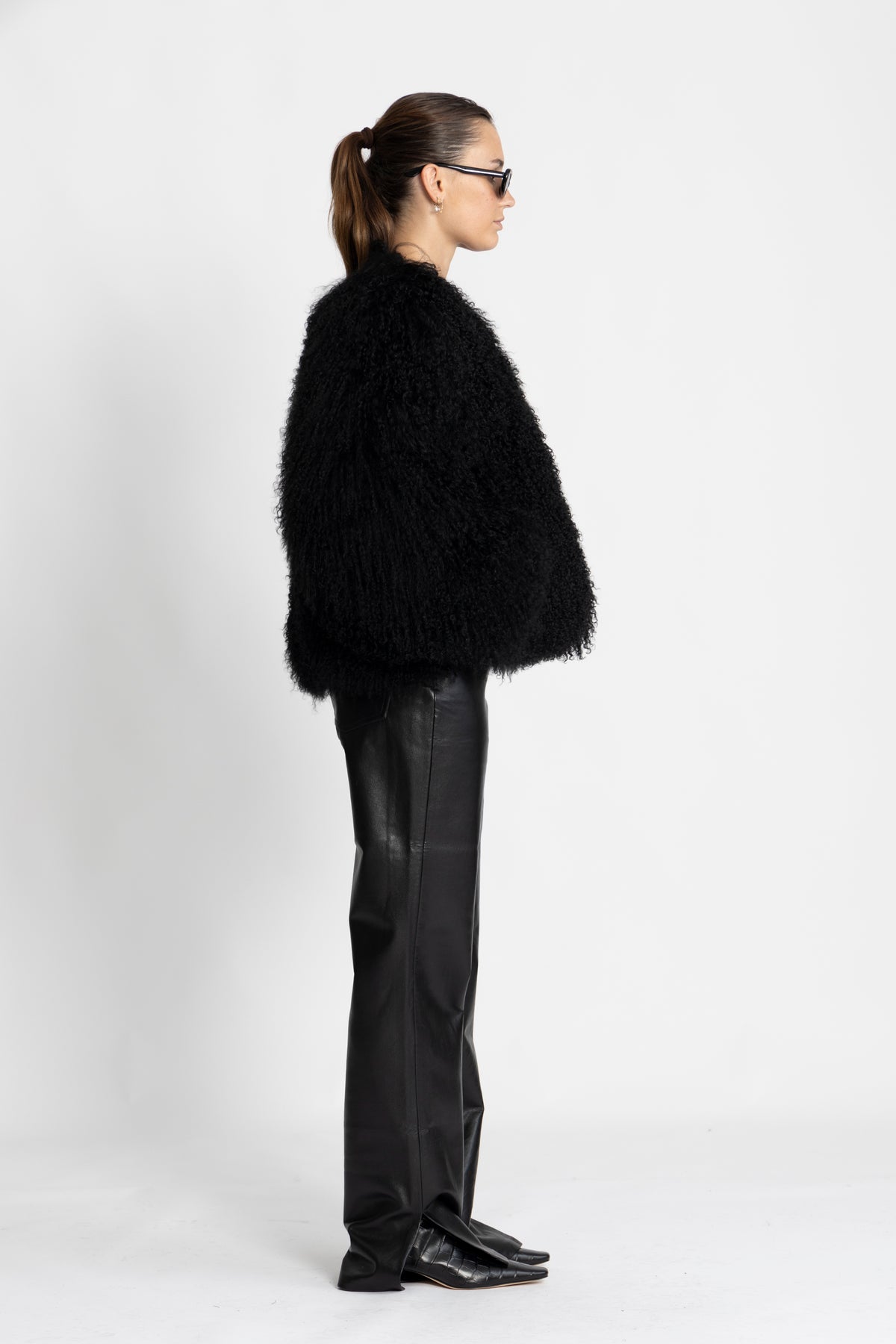 All Night Jacket Short - Black