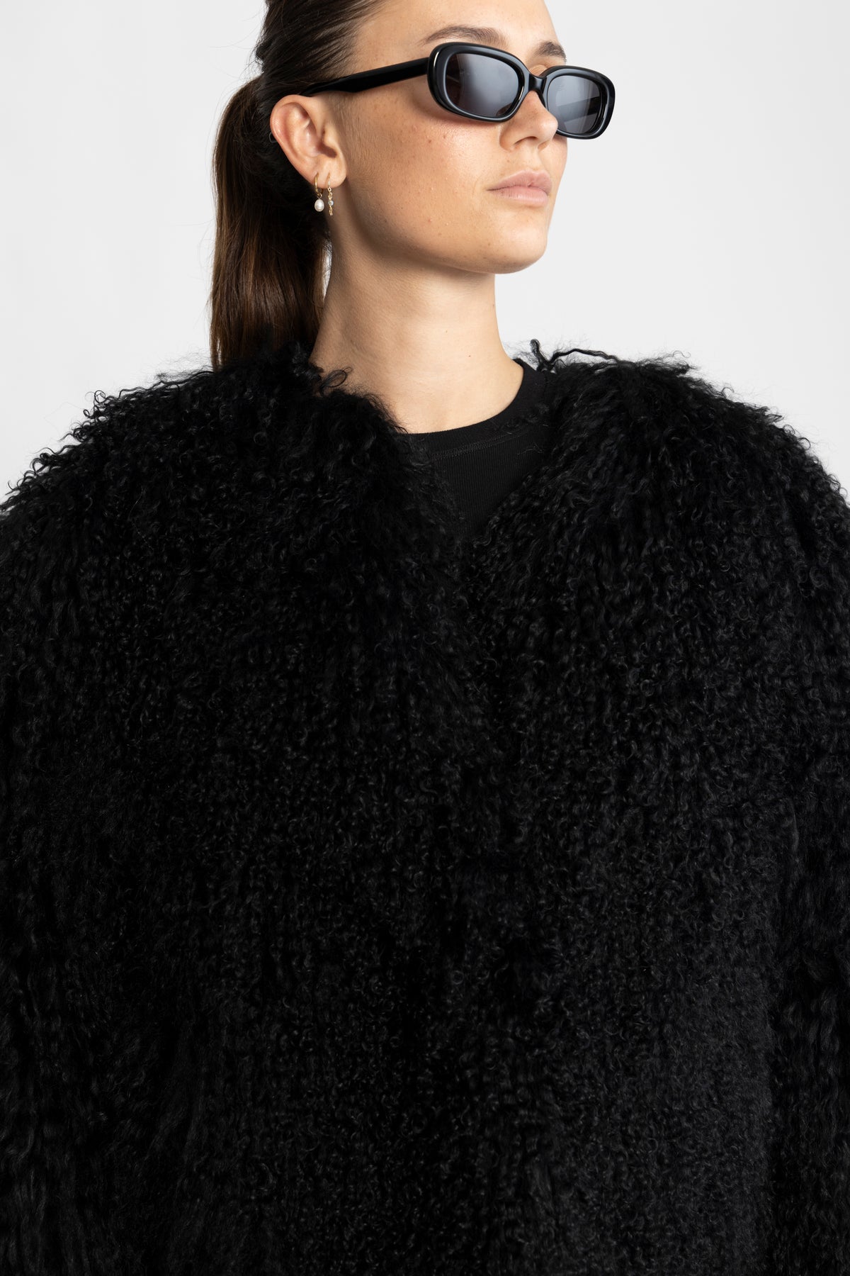 All Night Jacket Short - Black