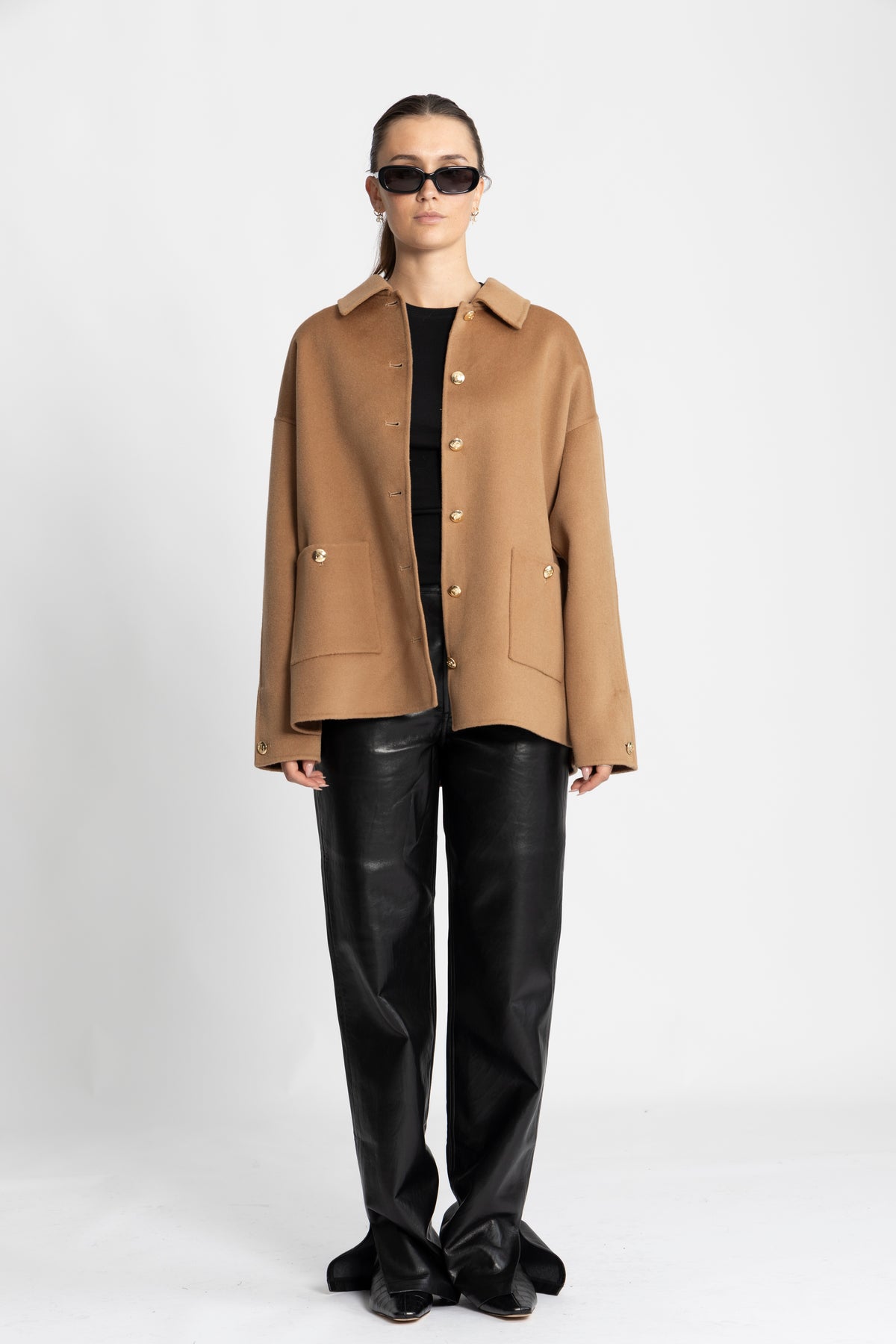 Luca Jacket - Camel Cashmere Blend