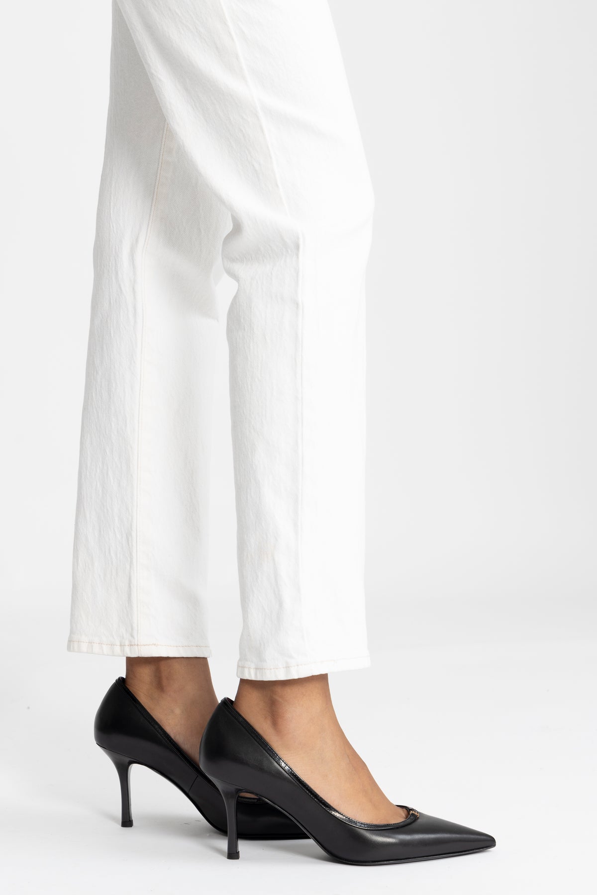 Double T Buckle Pump 80Mm - Perfect Black / Perfect Black