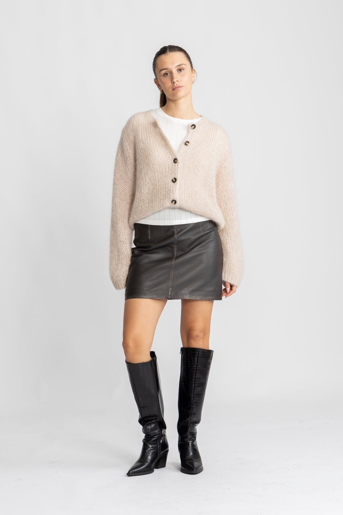 JetraIW Cardigan - Haze