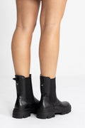 Cleo Chelsea Leather - Black