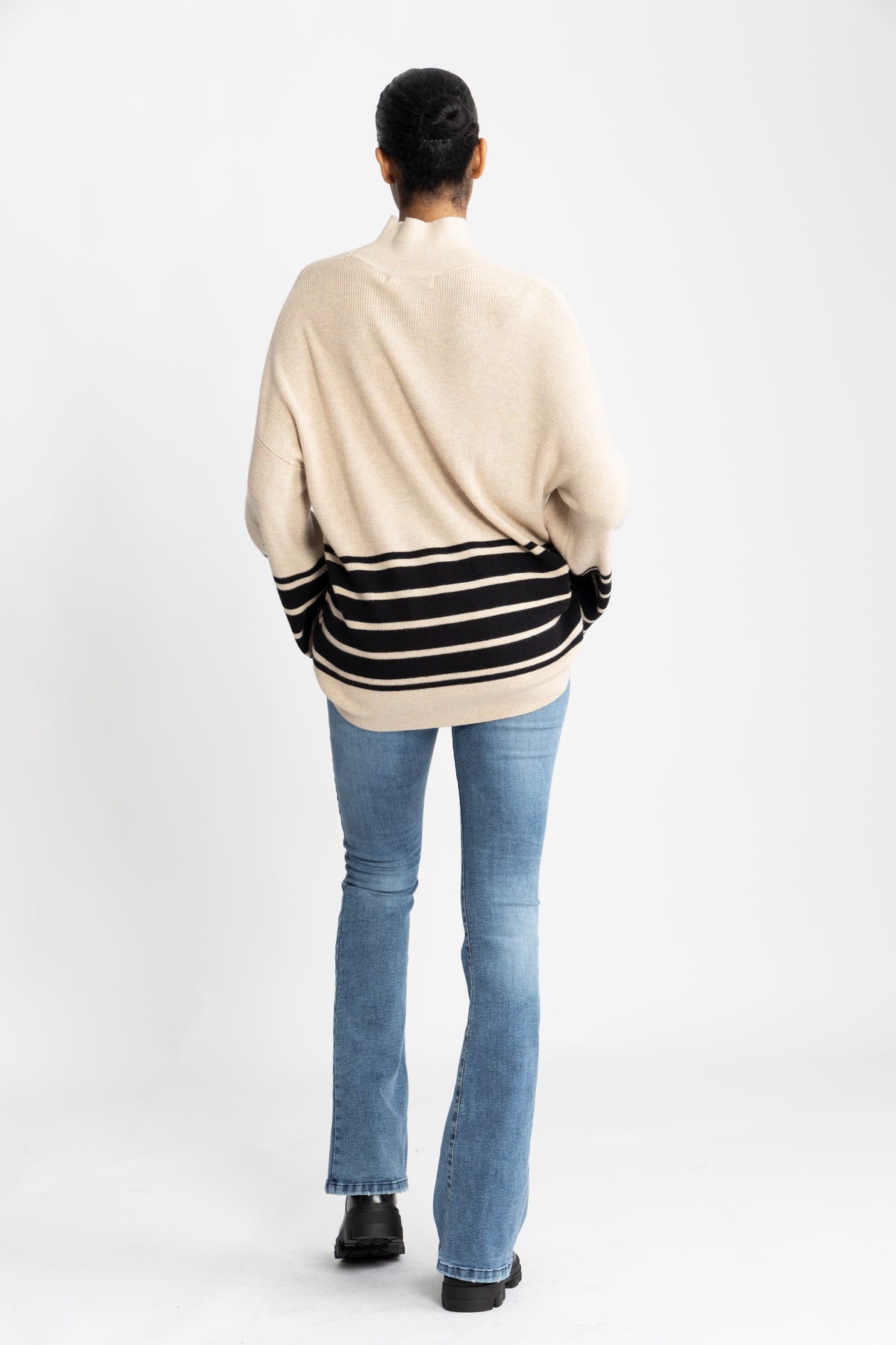 GittelIW Pullover - Haze Melange/Black