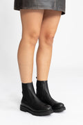 Biaothilia Chelsea Boot Tumbled Leather - Black