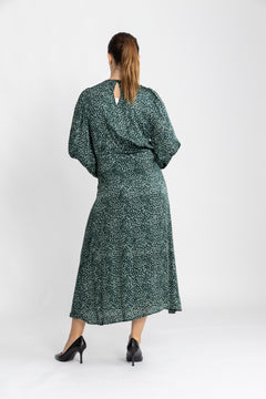 Adelaida Dress AOP - Pine Grove Dot
