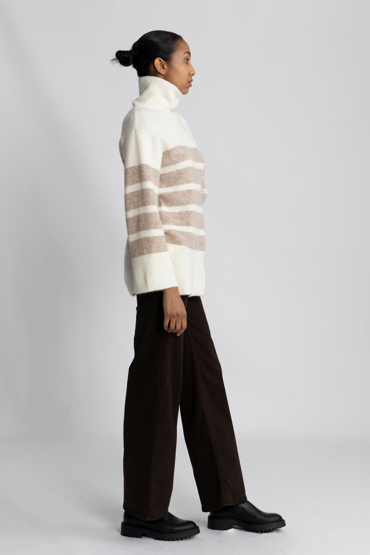Arla Turtleneck - Krämvit