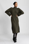 Robe Prisca - Kaki Chine