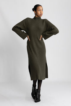 Robe Prisca - Kaki Chine