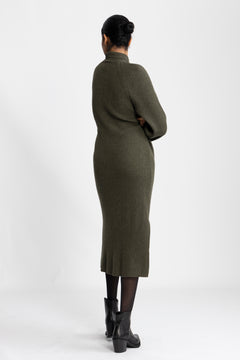 Robe Prisca - Kaki Chine