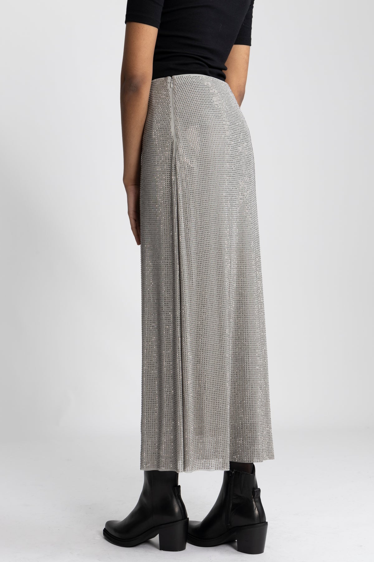 Sahannan Long Skirt - Light Grey