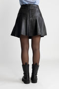 Yasimla Hw Leather Skirt - Black