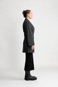 Andrea Blazer Dress - Deep Grey