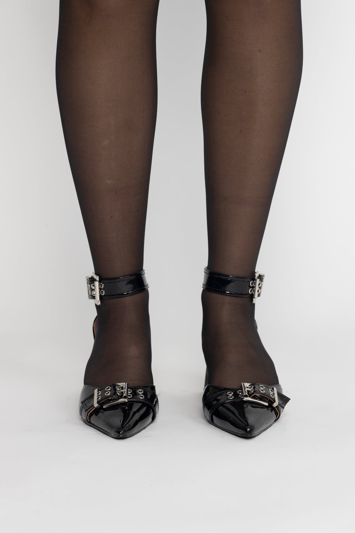 Biamaralyn Buckle D'Orsay Pump - Black